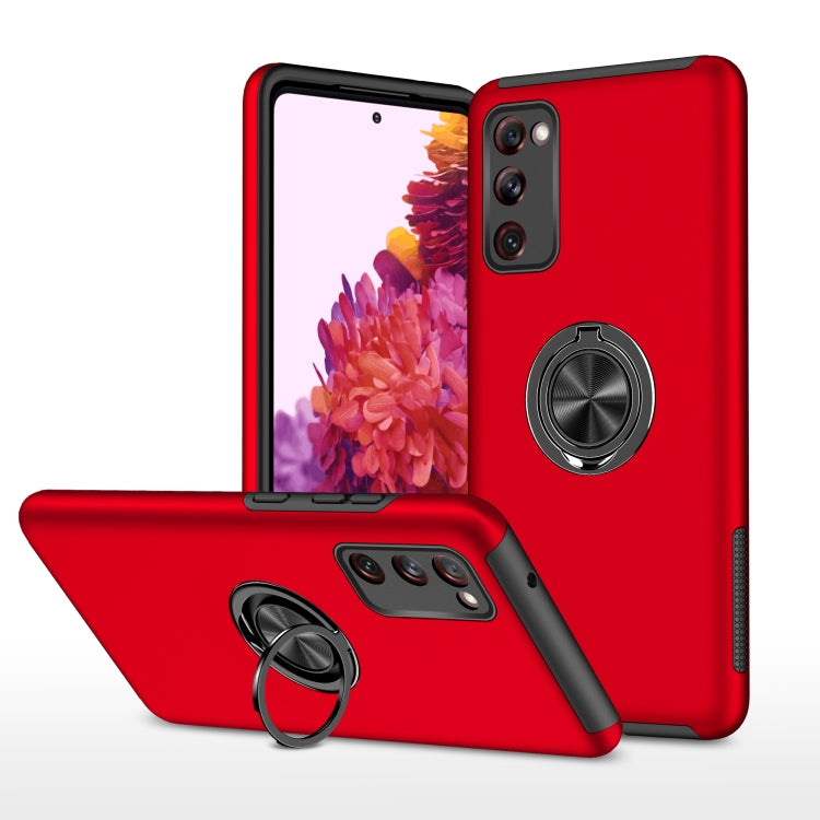 PC + TPU Shockproof Magnetic Protective Case with Invisible Ring Holder, For Samsung Galaxy A12 5G, For Samsung Galaxy A32 5G, For Samsung Galaxy S20 FE, For Samsung Galaxy S21 5G