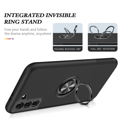 PC + TPU Shockproof Magnetic Protective Case with Invisible Ring Holder, For Samsung Galaxy S21+ 5G, For Samsung Galaxy S21 Ultra 5G, For Samsung Galaxy A52, For Samsung Galaxy A72