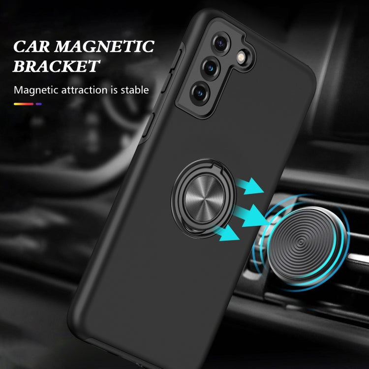 PC + TPU Shockproof Magnetic Protective Case with Invisible Ring Holder, For Samsung Galaxy S21+ 5G, For Samsung Galaxy S21 Ultra 5G, For Samsung Galaxy A52, For Samsung Galaxy A72