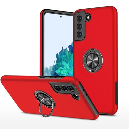 PC + TPU Shockproof Magnetic Protective Case with Invisible Ring Holder, For Samsung Galaxy S21+ 5G, For Samsung Galaxy S21 Ultra 5G, For Samsung Galaxy A52, For Samsung Galaxy A72