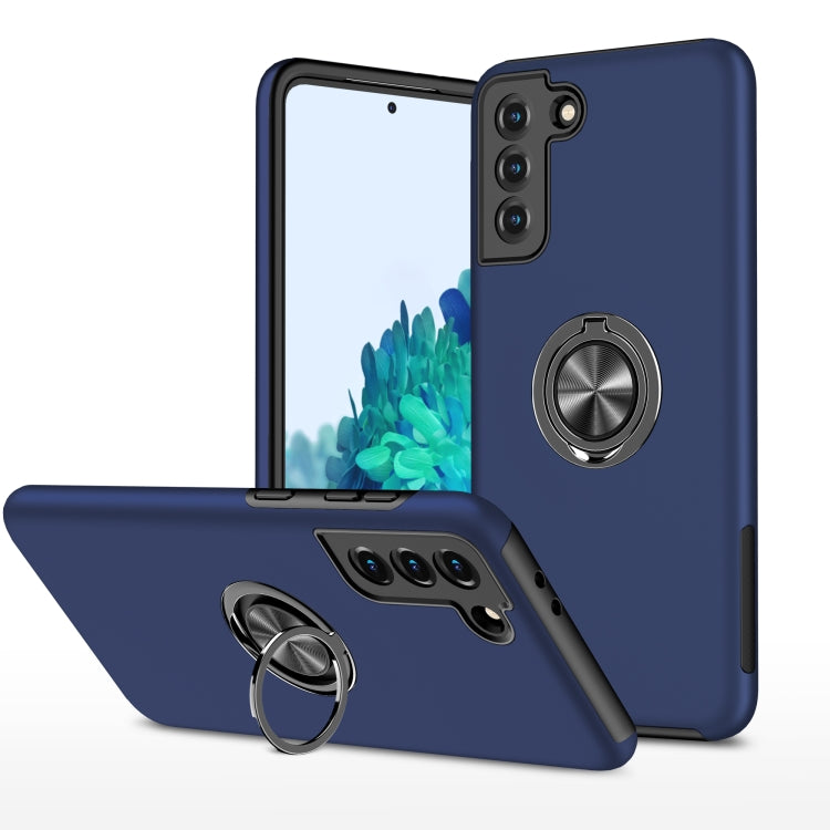 PC + TPU Shockproof Magnetic Protective Case with Invisible Ring Holder, For Samsung Galaxy S21+ 5G, For Samsung Galaxy S21 Ultra 5G, For Samsung Galaxy A52, For Samsung Galaxy A72