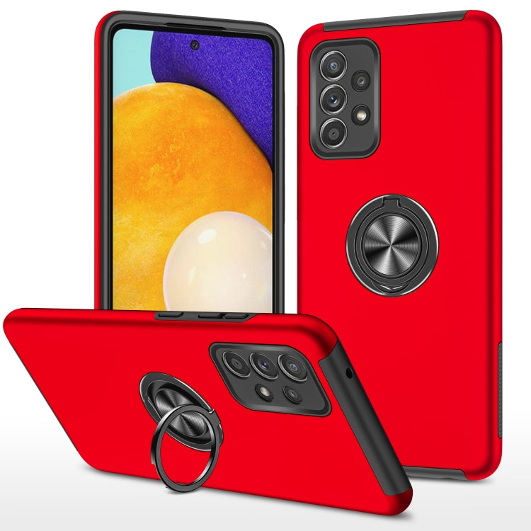 PC + TPU Shockproof Magnetic Protective Case with Invisible Ring Holder, For Samsung Galaxy S21+ 5G, For Samsung Galaxy S21 Ultra 5G, For Samsung Galaxy A52, For Samsung Galaxy A72