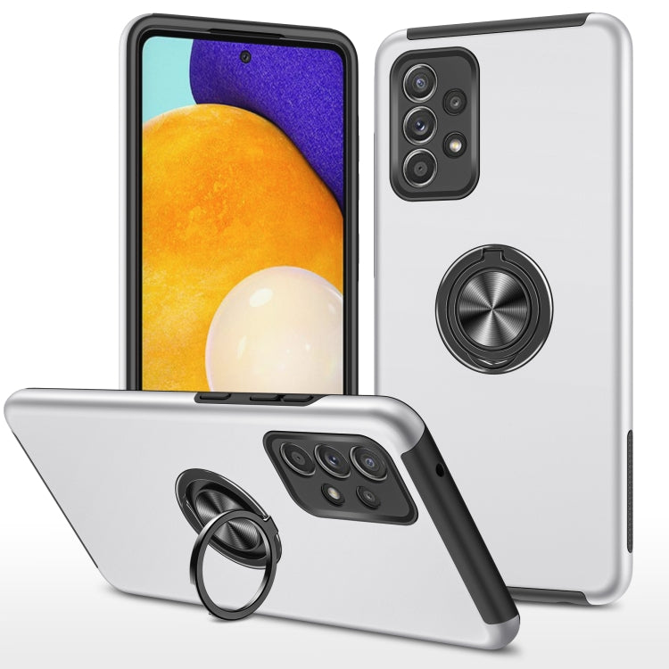 PC + TPU Shockproof Magnetic Protective Case with Invisible Ring Holder, For Samsung Galaxy S21+ 5G, For Samsung Galaxy S21 Ultra 5G, For Samsung Galaxy A52, For Samsung Galaxy A72