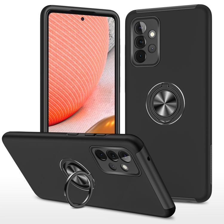 PC + TPU Shockproof Magnetic Protective Case with Invisible Ring Holder, For Samsung Galaxy S21+ 5G, For Samsung Galaxy S21 Ultra 5G, For Samsung Galaxy A52, For Samsung Galaxy A72