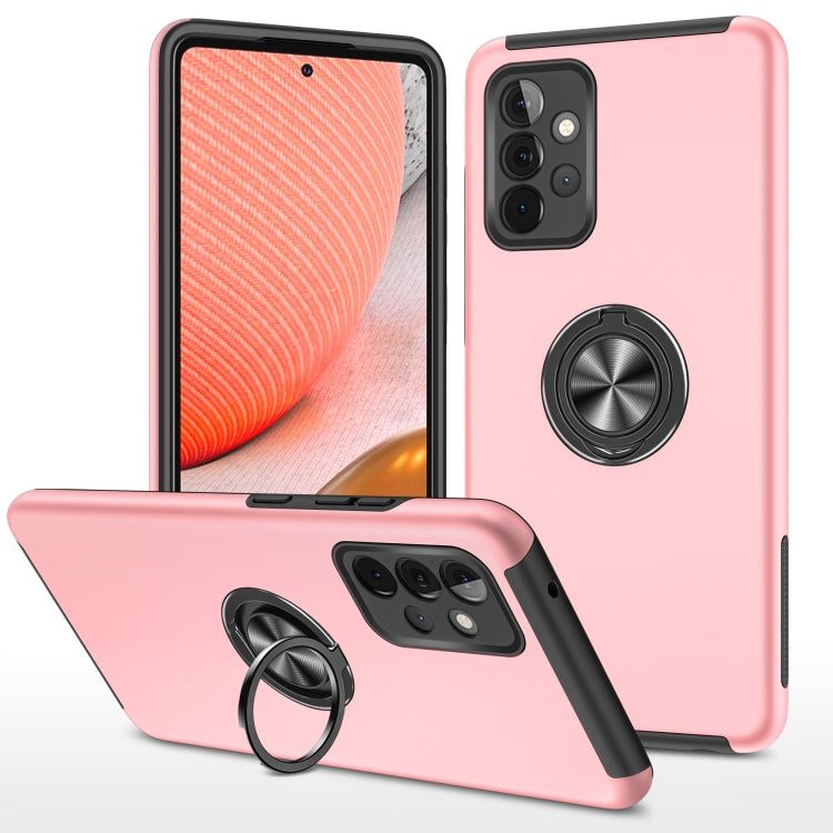PC + TPU Shockproof Magnetic Protective Case with Invisible Ring Holder, For Samsung Galaxy S21+ 5G, For Samsung Galaxy S21 Ultra 5G, For Samsung Galaxy A52, For Samsung Galaxy A72