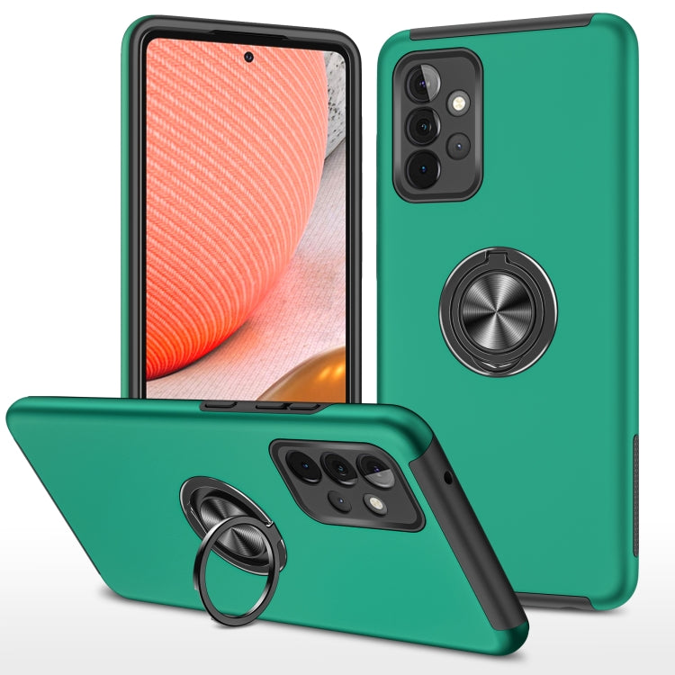 PC + TPU Shockproof Magnetic Protective Case with Invisible Ring Holder, For Samsung Galaxy S21+ 5G, For Samsung Galaxy S21 Ultra 5G, For Samsung Galaxy A52, For Samsung Galaxy A72