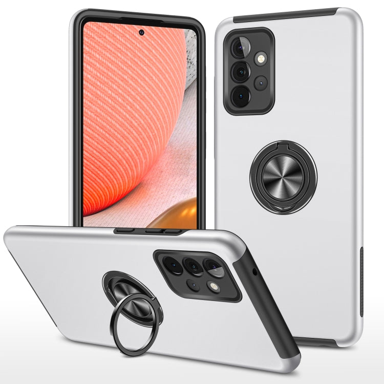 PC + TPU Shockproof Magnetic Protective Case with Invisible Ring Holder, For Samsung Galaxy S21+ 5G, For Samsung Galaxy S21 Ultra 5G, For Samsung Galaxy A52, For Samsung Galaxy A72