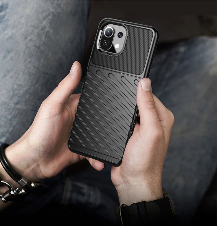 Thunderbolt Shockproof TPU Protective Soft Case, For Xiaomi Mi 10 Pro, For Xiaomi Mi 11 Lite, For OnePlus 9R