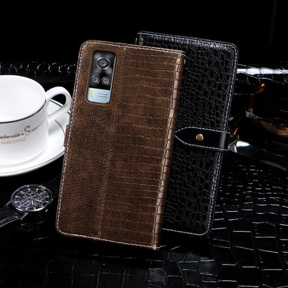 idewei Crocodile Texture Horizontal Flip Leather Case with Holder & Card Slots & Wallet, For vivo Y31 2021, For vivo Y72 5G, For Xiaomi Poco X3 Pro, For Xiaomi Mi 11 Ultra