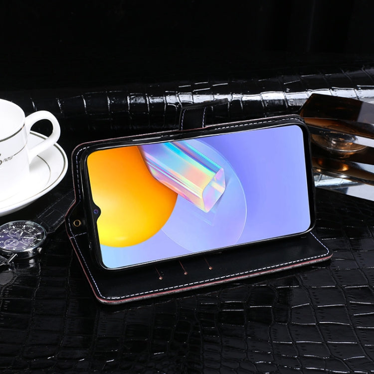 idewei Crocodile Texture Horizontal Flip Leather Case with Holder & Card Slots & Wallet, For vivo Y31 2021, For vivo Y72 5G, For Xiaomi Poco X3 Pro, For Xiaomi Mi 11 Ultra