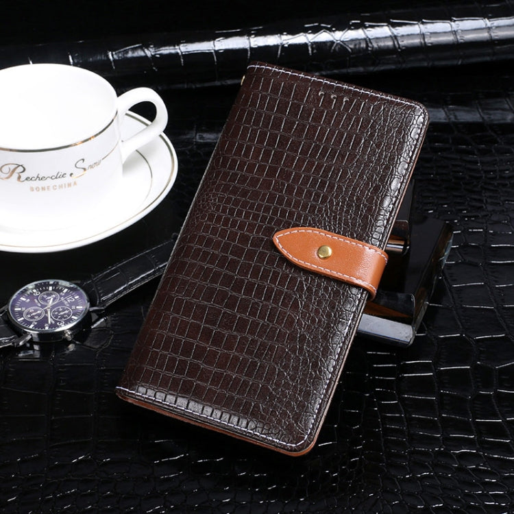 idewei Crocodile Texture Horizontal Flip Leather Case with Holder & Card Slots & Wallet, For vivo Y31 2021, For vivo Y72 5G, For Xiaomi Poco X3 Pro, For Xiaomi Mi 11 Ultra