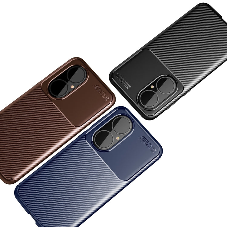 Carbon Fiber Texture Shockproof TPU Case, For Asus ROG Phone 5, For Huawei P50 Pro, For Huawei P50, For OPPO F19 Pro+ 5G
