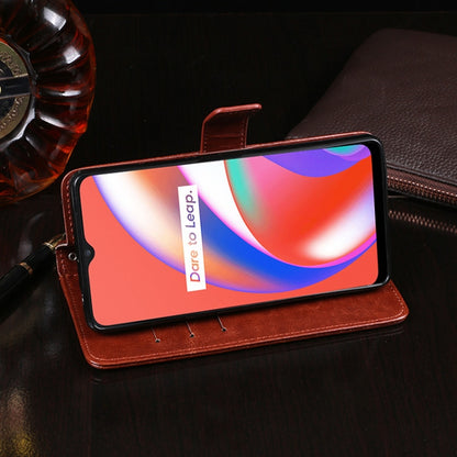 idewei Crazy Horse Texture Horizontal Flip Leather Case with Holder & Card Slots & Wallet, For OPPO Realme C25, For OPPO Realme GT Neo, For TCL 20 SE