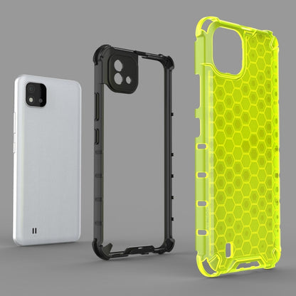 Shockproof Honeycomb PC + TPU Case, For OPPO Realme C20