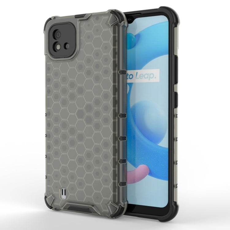 Shockproof Honeycomb PC + TPU Case, For OPPO Realme C20