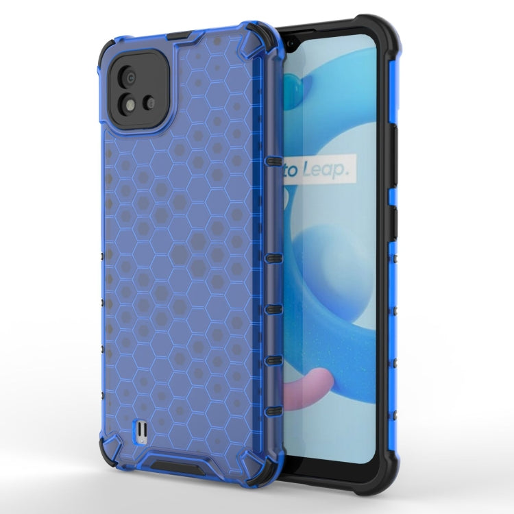 Shockproof Honeycomb PC + TPU Case, For OPPO Realme C20
