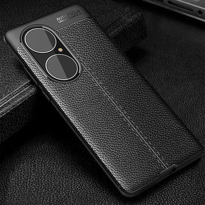 Litchi Texture TPU Shockproof Case, For Huawei P50, For Huawei P50 Pro, For OPPO F19 Pro+ 5G