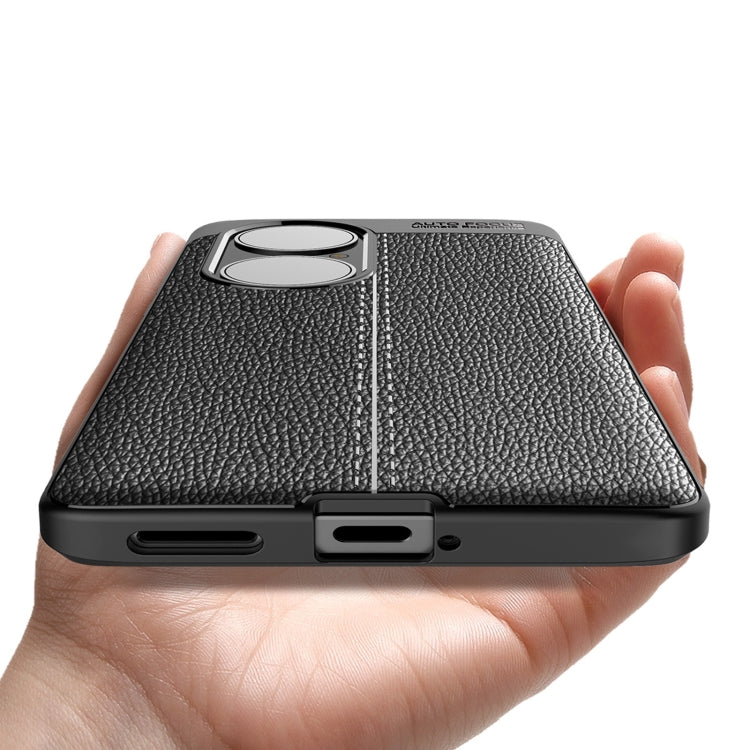 Litchi Texture TPU Shockproof Case, For Huawei P50, For Huawei P50 Pro, For OPPO F19 Pro+ 5G