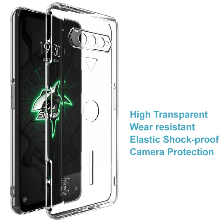 IMAK UX-5 Series Transparent Shockproof TPU Protective Case, For OnePlus 9 5G Domestic / India Version, For OnePlus 9 Pro 5G, For Xiaomi Black Shark 4 / 4 Pro, For Motorola Moto Edge S, For Nubia Red Magic 6, For Xiaomi Mi 10S