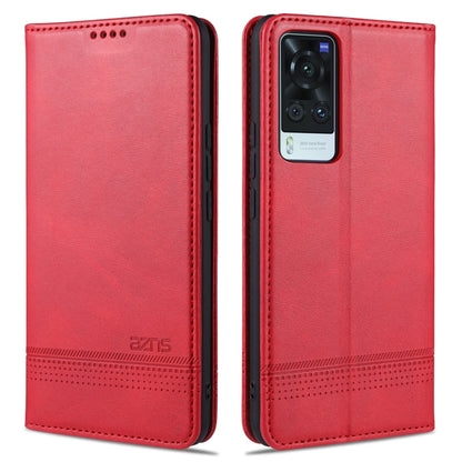 AZNS Magnetic Calf Texture Horizontal Flip Leather Case with Card Slots & Holder & Wallet, For Xiaomi Redmi Note 10 Pro, For Xiaomi Redmi Note 10 Pro Max, For Xiaomi Mi 10S, For vivo X60 Pro