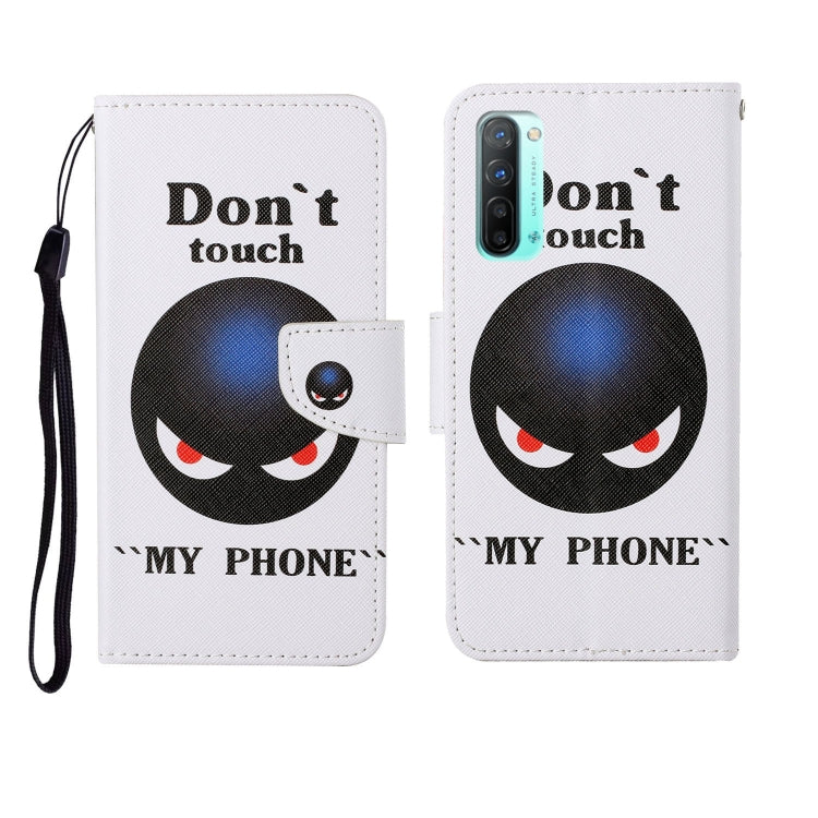 Painted Pattern Horizontal Flip Leathe Case, For OPPO Reno3