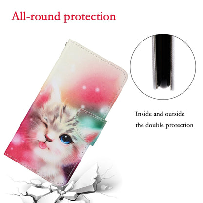 Painted Pattern Horizontal Flip Leathe Case, For OPPO Reno4 Lite