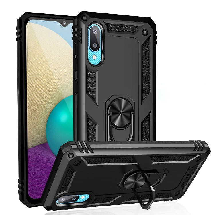 Shockproof TPU + PC Protective Case with 360 Degree Rotating Holder, For Samsung Galaxy A02 / M02, For LG K53, For Motorola Moto G Play (2021), For Motorola Moto G Stylus (2021)