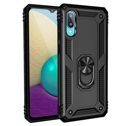 Shockproof TPU + PC Protective Case with 360 Degree Rotating Holder, For Samsung Galaxy A02 / M02, For LG K53, For Motorola Moto G Play (2021), For Motorola Moto G Stylus (2021)