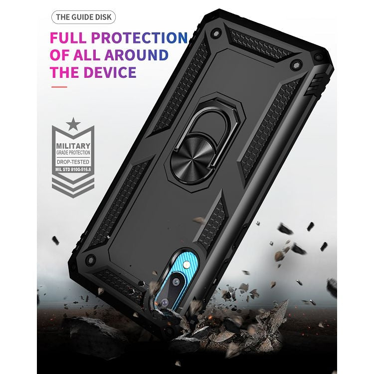 Shockproof TPU + PC Protective Case with 360 Degree Rotating Holder, For Samsung Galaxy A02 / M02, For LG K53, For Motorola Moto G Play (2021), For Motorola Moto G Stylus (2021)