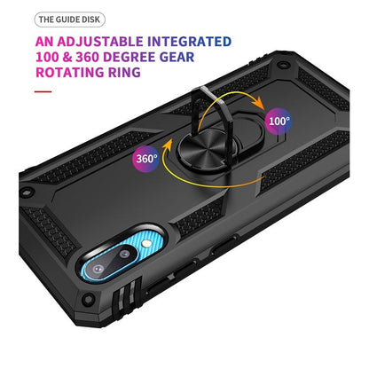 Shockproof TPU + PC Protective Case with 360 Degree Rotating Holder, For Samsung Galaxy A02 / M02, For LG K53, For Motorola Moto G Play (2021), For Motorola Moto G Stylus (2021)