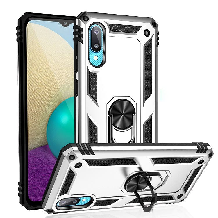 Shockproof TPU + PC Protective Case with 360 Degree Rotating Holder, For Samsung Galaxy A02 / M02, For LG K53, For Motorola Moto G Play (2021), For Motorola Moto G Stylus (2021)