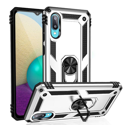 Shockproof TPU + PC Protective Case with 360 Degree Rotating Holder, For Samsung Galaxy A02 / M02, For LG K53, For Motorola Moto G Play (2021), For Motorola Moto G Stylus (2021)