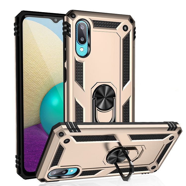 Shockproof TPU + PC Protective Case with 360 Degree Rotating Holder, For Samsung Galaxy A02 / M02, For LG K53, For Motorola Moto G Play (2021), For Motorola Moto G Stylus (2021)