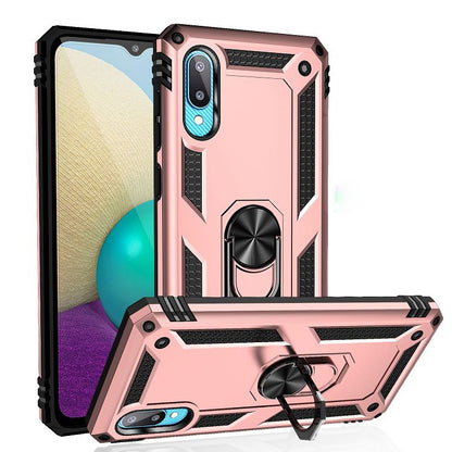 Shockproof TPU + PC Protective Case with 360 Degree Rotating Holder, For Samsung Galaxy A02 / M02, For LG K53, For Motorola Moto G Play (2021), For Motorola Moto G Stylus (2021)