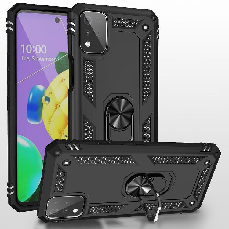 Shockproof TPU + PC Protective Case with 360 Degree Rotating Holder, For Samsung Galaxy A02 / M02, For LG K53, For Motorola Moto G Play (2021), For Motorola Moto G Stylus (2021)