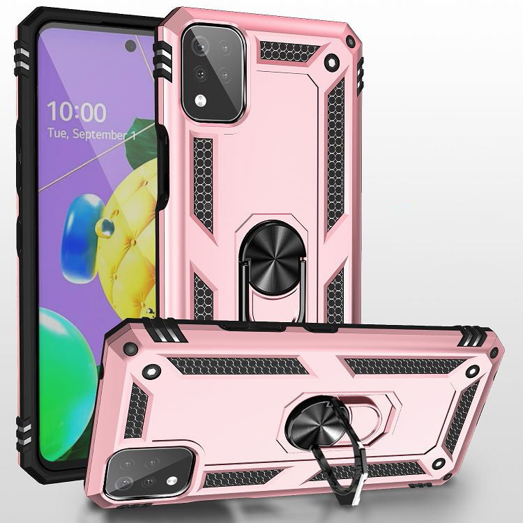 Shockproof TPU + PC Protective Case with 360 Degree Rotating Holder, For Samsung Galaxy A02 / M02, For LG K53, For Motorola Moto G Play (2021), For Motorola Moto G Stylus (2021)