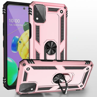 Shockproof TPU + PC Protective Case with 360 Degree Rotating Holder, For Samsung Galaxy A02 / M02, For LG K53, For Motorola Moto G Play (2021), For Motorola Moto G Stylus (2021)