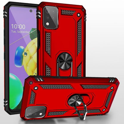 Shockproof TPU + PC Protective Case with 360 Degree Rotating Holder, For Samsung Galaxy A02 / M02, For LG K53, For Motorola Moto G Play (2021), For Motorola Moto G Stylus (2021)