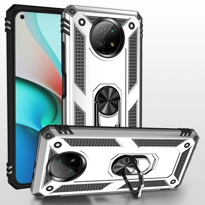 Shockproof TPU + PC Protective Case with 360 Degree Rotating Holder, For Xiaomi Mi 11, For Xiaomi Redmi Note 9