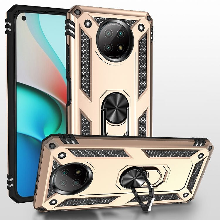 Shockproof TPU + PC Protective Case with 360 Degree Rotating Holder, For Xiaomi Mi 11, For Xiaomi Redmi Note 9