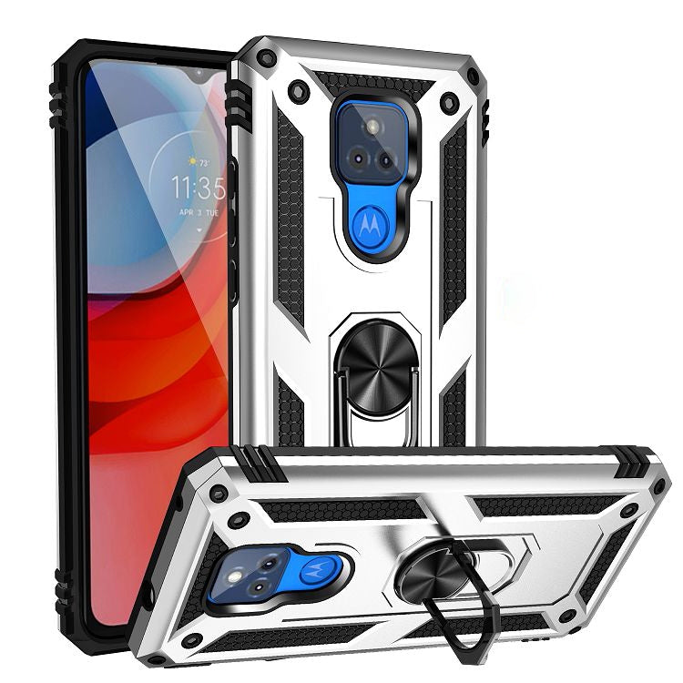 Shockproof TPU + PC Protective Case with 360 Degree Rotating Holder, For Samsung Galaxy A02 / M02, For LG K53, For Motorola Moto G Play (2021), For Motorola Moto G Stylus (2021)