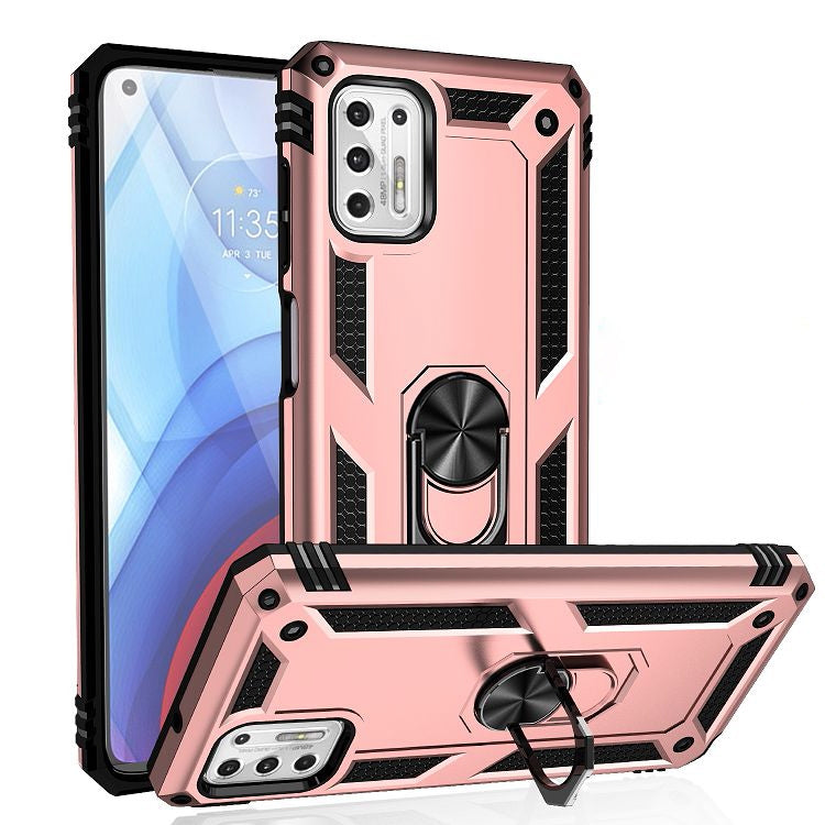Shockproof TPU + PC Protective Case with 360 Degree Rotating Holder, For Samsung Galaxy A02 / M02, For LG K53, For Motorola Moto G Play (2021), For Motorola Moto G Stylus (2021)