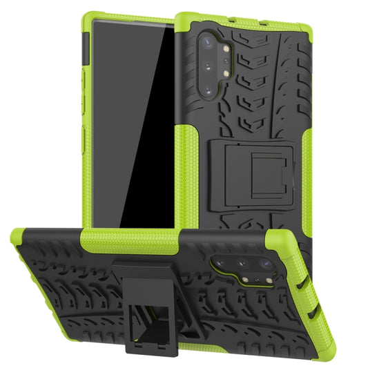 Tire Texture TPU + PC Shockproof Case with Holder, For Nokia 2.2, For OPPO Realme X, For Huawei Honor 9X Pro, For Galaxy Note 10 Plus, For Huawei Nova 5i Pro, For Huawei Honor 20 Pro, For Xiaomi Mi CC9e