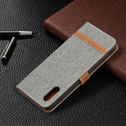 Color Matching Denim Texture Horizontal Flip Leather Case with Holder & Card Slots & Wallet & Lanyard, For Samsung Galaxy A02, For Samsung Galaxy A32 4G