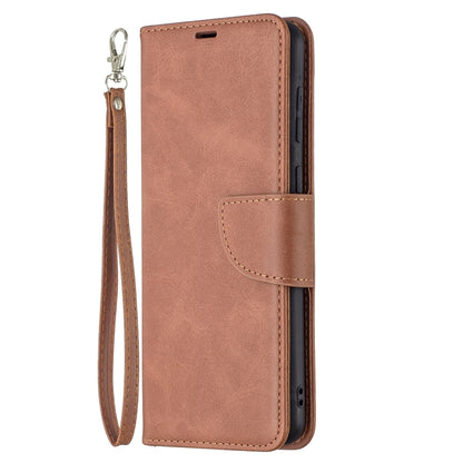 Retro Lambskin Texture Pure Color Horizontal Flip PU Leather Case with Holder & Card Slots & Wallet & Lanyard, For Samsung Galaxy A02, For Samsung Galaxy A32 4G