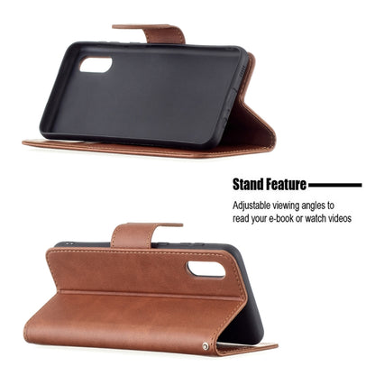 Retro Lambskin Texture Pure Color Horizontal Flip PU Leather Case with Holder & Card Slots & Wallet & Lanyard, For Samsung Galaxy A02, For Samsung Galaxy A32 4G