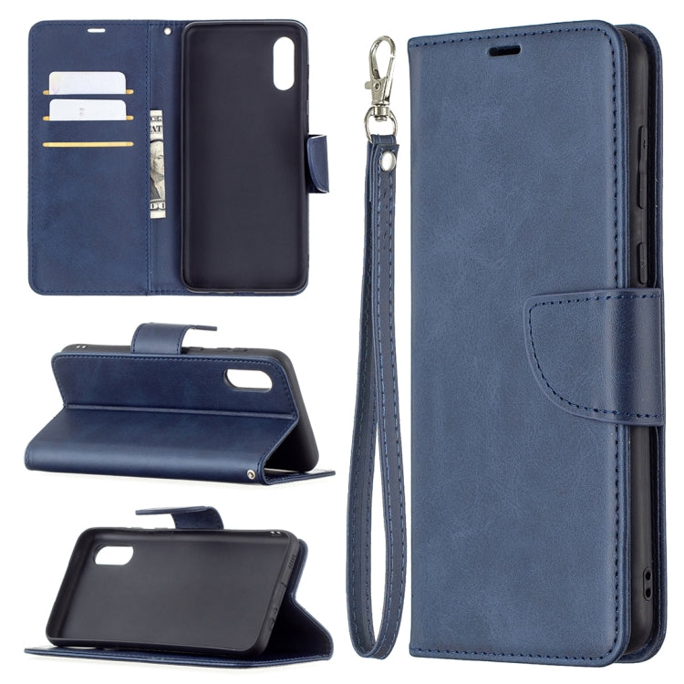 Retro Lambskin Texture Pure Color Horizontal Flip PU Leather Case with Holder & Card Slots & Wallet & Lanyard, For Samsung Galaxy A02, For Samsung Galaxy A32 4G