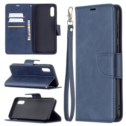 Retro Lambskin Texture Pure Color Horizontal Flip PU Leather Case with Holder & Card Slots & Wallet & Lanyard, For Samsung Galaxy A02, For Samsung Galaxy A32 4G