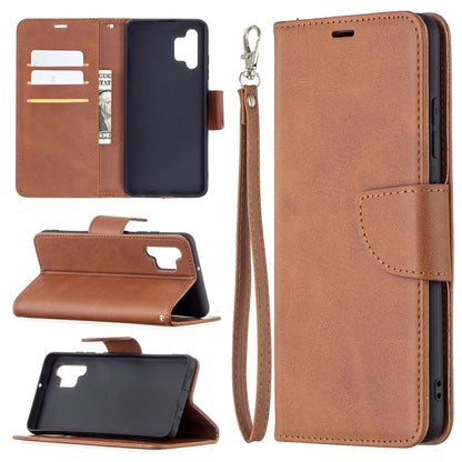 Retro Lambskin Texture Pure Color Horizontal Flip PU Leather Case with Holder & Card Slots & Wallet & Lanyard, For Samsung Galaxy A02, For Samsung Galaxy A32 4G