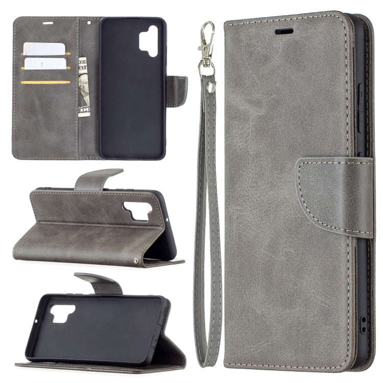 Retro Lambskin Texture Pure Color Horizontal Flip PU Leather Case with Holder & Card Slots & Wallet & Lanyard, For Samsung Galaxy A02, For Samsung Galaxy A32 4G